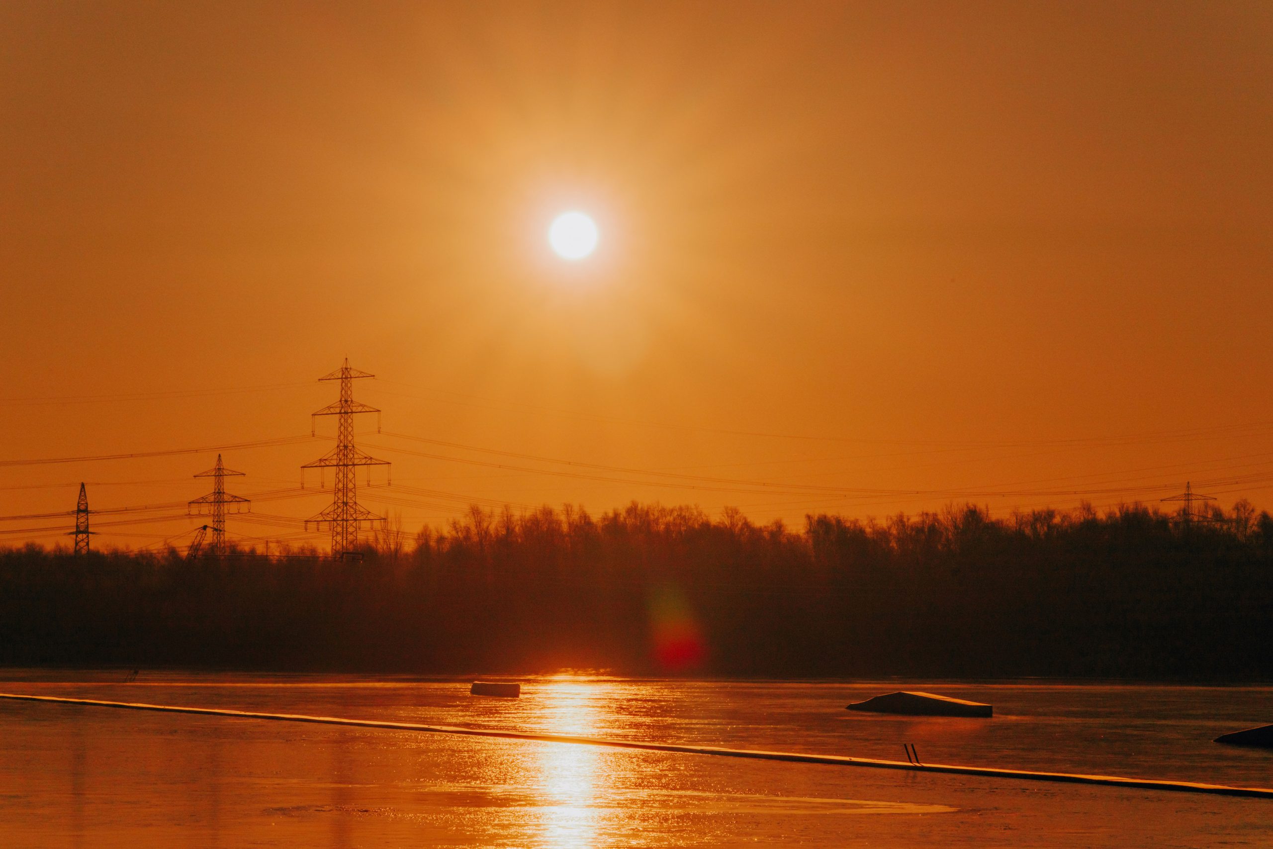 Seifenblasensonnenaufgang