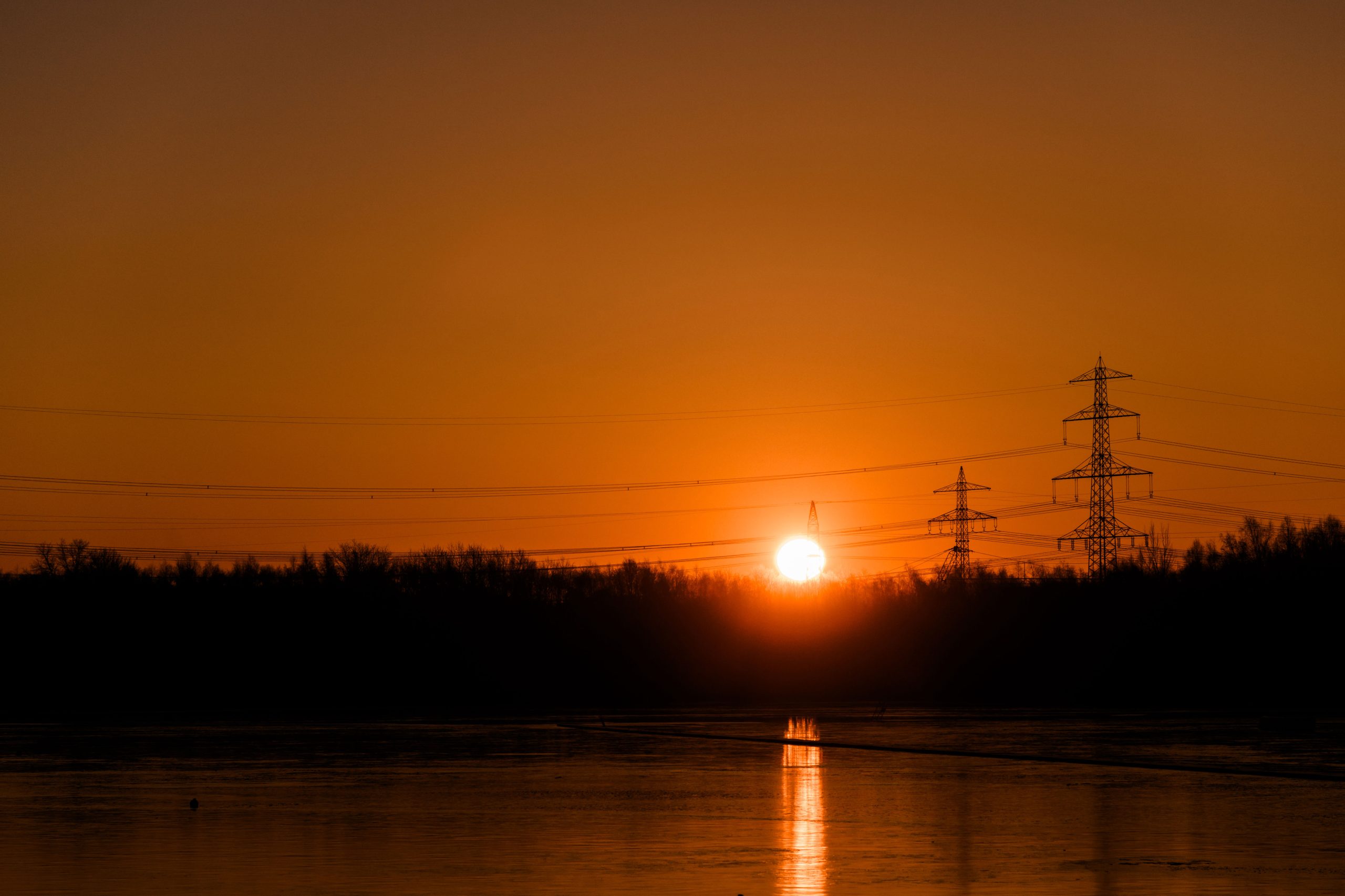 Seifenblasensonnenaufgang