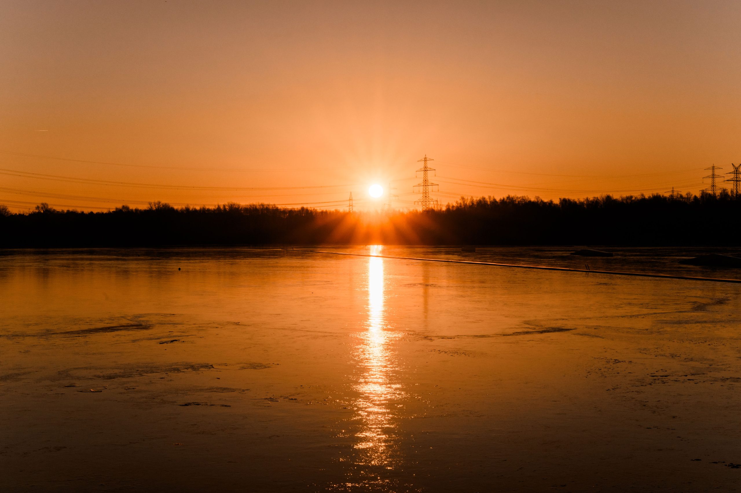 Seifenblasensonnenaufgang